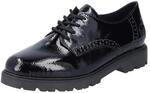 Rieker Damen 45502 Schn&uuml;rer, Schwarz, 40 EU