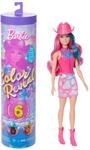 Barbie Color Reveal Modepuppe und Accessoires mit 6 &Uuml;berraschungen, Disco Star-Reihe