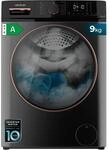Cecotec Waschmaschine 9 kg Bolero DressCode 9610 Inverter Steel A | Energieklasse A,