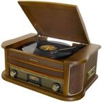 soundmaster Nostalgie Stereoanlage NR565DAB
