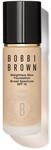 Bobbi Brown Gewichtsloses Leder Foundation, LSF 15, frisches Elfenbein (Warmer Sand)