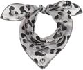FRAAS Halstuch Damen mit Animal-Print - 51 x 51 cm Gr&ouml;&szlig;e - Nickituch Seide -