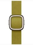 Apple Watch Band - Modernes Lederarmband - 42 mm - Chartreuse - Large