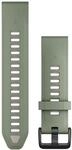 Garmin QuickFit, Silikonband, 20 mm, Weiden/Nebelgrau