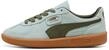 PUMA Palermo Schuhe Unisex Sneaker Peaceful Blue Loden Green 38