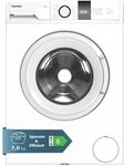 homeX Waschmaschine 7kg | Frontlader mit 1200 U/Min. | Inverter Motor - Leise &