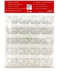 Konstsmide 20 Saughalter f&uuml;r Minilichterketten, transparent - 1086-000
