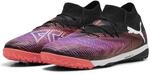 Puma Future 8 PRO CAGE, Unisex Fussballschuh, Puma Black-Puma White-Glowing RED,