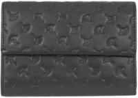 Joop! Leder Geldb&ouml;rse Leggero Stampa Cosma Purse Black schwarz