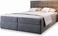 Masseno Boxspringbett GLOS 180x200 cm Komplett-Set mit Matratze und Topper,
