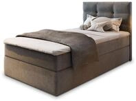 Masseno Boxspringbett GLOS 90 90x200 cm Komplett-Set mit Matratze und Topper,
