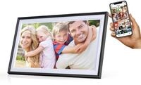 Cytem Digitaler Bilderrahmen 15.6 Zoll mit WLAN & Frameo App, 64GB Speicher,