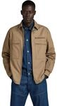 G-STAR RAW Herren Waka Overshirt, Braun (dk fawn D24295-D213-7172), XL