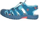 Trollkids Kids Kvalvika Sandal 34, dolphin blue