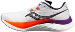 Saucony Endorphin Speed 4 Herren-Sneaker, Wei&szlig;/Peel, Gr&ouml;&szlig;e 41, Wei&szlig;/Sch&auml;len, 42