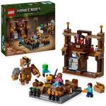 LEGO Minecraft Waldanwesen mit Boxring - Interaktives Gaming Spielzeug- Baby-Zombie,