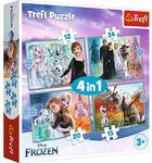 Trefl - Die erstaunliche Welt von Eisk&ouml;nigin - 4-in-1-Puzzle - Disneys...