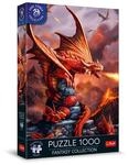 Trefl Premium Plus Quality - Puzzle Fantasy Collection: Feuerdrache - 1000...