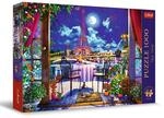 Trefl Premium Plus Quality - Puzzle Tea Time: Paris bei Mondschein - 1000 Elemente,
