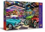 Trefl Premium Plus Quality - Puzzle Tea Time: Autosammlergarage - 1000 Elemente,