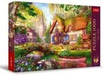 Trefl Premium Plus Quality - Puzzle Tea Time: Zauberhaftes H&auml;uschen im Wald - 1000