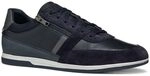 Geox Herren U Renan Sneaker, Navy, 46 EU