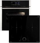 Autarkes Herdset: 60cm Einbaubackofen EB8016ED + 59cm Induktionskochfeld IH85904FZ 