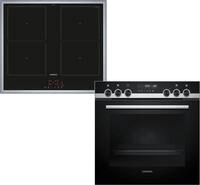 Siemens iQ500 Einbauherd Set mit Induktionskochfeld 60 x 60 cm PQ521DA3ZM