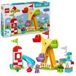 LEGO DUPLO Peppa Wutz Jahrmarkt - Montessori Spielzeug - Motorikspielzeug f&uuml;r Kinder