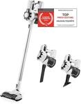 TZS First Austria Akku Handstaubsauger | LED Beleuchtung | bis zu 40 min...
