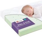 Tr&auml;umeland T014301 - Babymatratze Regenbogen 60 x 120 cm