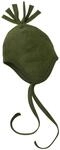 Engel Natur, Fleece M&uuml;tze, 100% Wolle (kbT) (74-80, Schilf Melange)