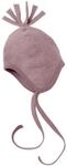 Engel Natur, Fleece M&uuml;tze, 100% Wolle (kbT) (74/80, Rosenholz Melange)