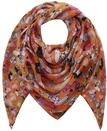 CODELLO Peanuts Halstuch Damen, 140x140cm, 100% Polyester, d&uuml;nnes Tuch mit Peanuts