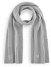 CODELLO Damen Schal Rippstrick (grau)