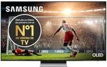 SAMSUNG 77S93D 4K 2024 OLED Smart-TV mit mehr Helligkeit und Kontrast, EIN Kino-Sound