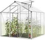 GFP Gew&auml;chshaus Jasmin 3 Alu-Rahmen 192 x 192 cm Polycarbonat Platten
