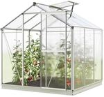 GFP Gew&auml;chshaus Jasmin 3 Alu-Rahmen 192 x 192 cm Polycarbonat Platten - mit