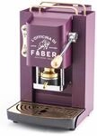 Faber Pro Total Deluxe Kaffeemaschine aus Messing mit Pads aus Ese Papier 44 mm