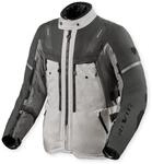 Revit Sand 5 H2O Adventure Motorrad-Textiljacke Herren Silber/Anthrazit Wasserdicht L