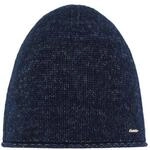 Eisb&auml;r M&uuml;tze Damen Sophia Oversized Blau - Merino Beanie f&uuml;r Frauen - atmungsaktiv