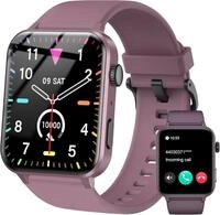 IOWODO Smartwatch Damen Herren 1,85 Zoll Uhren Fitnessuhr Sportuhr mit Schrittz&auml;hler
