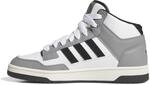 adidas Unisex Rapid Court Mid Shoes, Grey Three/Core Black/FTWR White, 46 EU