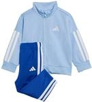 adidas Unisex Baby Essentials Climacool Track Suit, Glow Blue/White, 6-9 Months