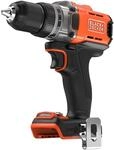 BLACK+DECKER 18V Akku-Bohrschrauber, nur Ger&auml;t (ohne Akku), BCD382XN-XJ