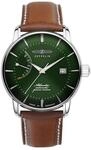 Zeppelin Herrenuhr mit Lederband Serie Atlantic Automatik Power Reserve Datum 8462-4