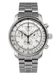 Zeppelin Herrenuhr mit Edelstahl Gliederarmband Serie 100 Jahre ED. 1 Chrono Datum