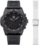 Luminox Pacic Driver Chrono Uhr f&uuml;r Herren in der Farbe Schwarz mit Armband aus