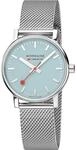 Mondaine Evo2 Herren Uhr analog Quarzwerk mit Edelstahl Armband MSE.35140.SM