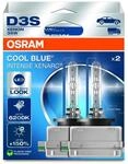 Osram XENARC&reg; COOL BLUE&reg; INTENSE D3S, +150% mehr Helligkeit, bis zu 6.200K,